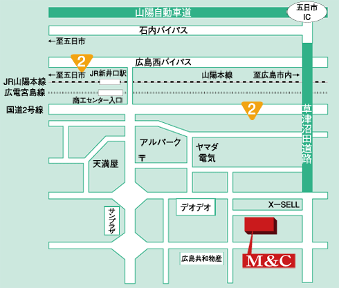 株式会社M&C　本社