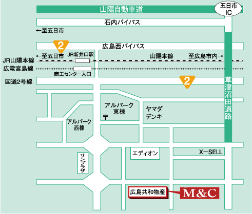 株式会社M&C 本社